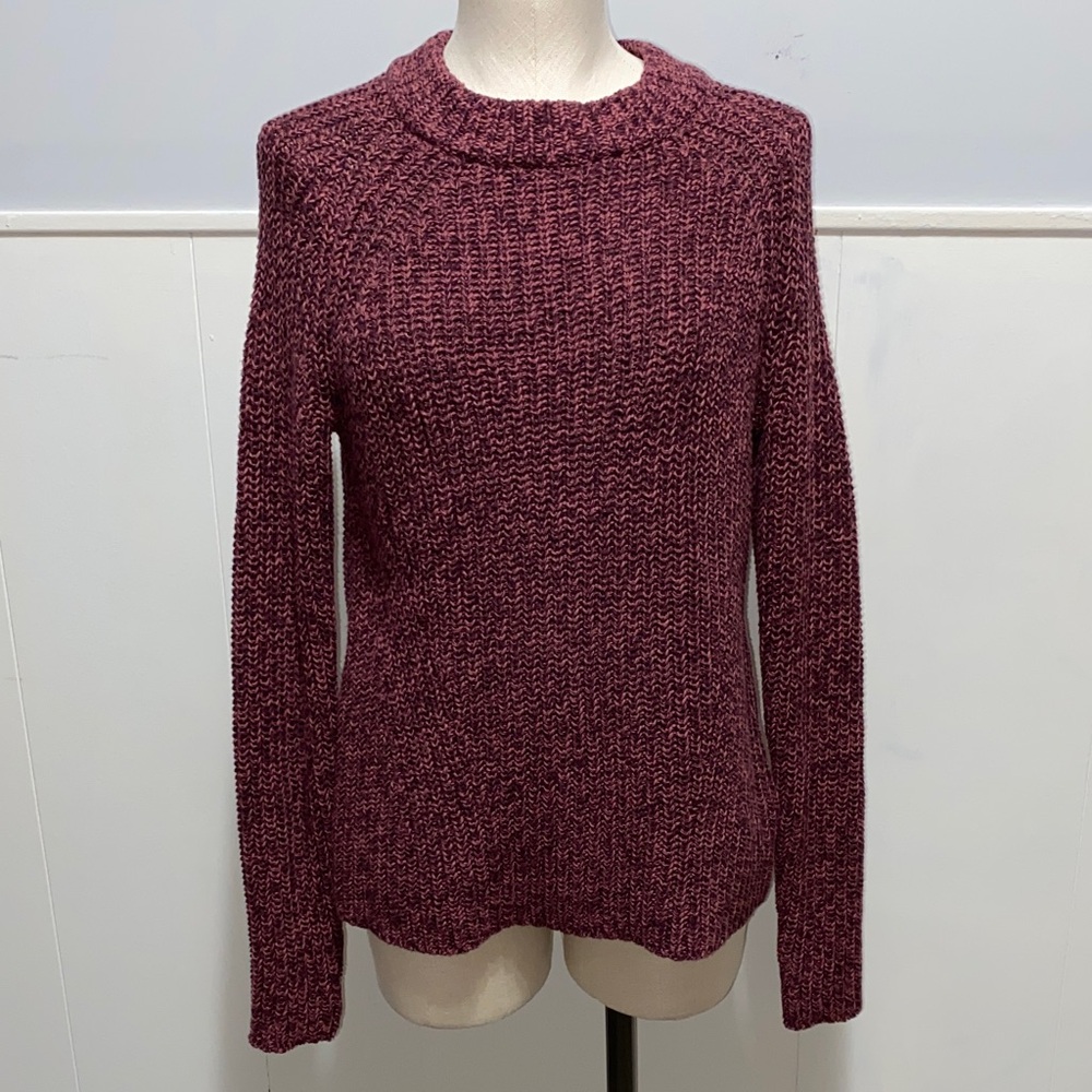 Goodthreads Women's Maroon Sweater Small